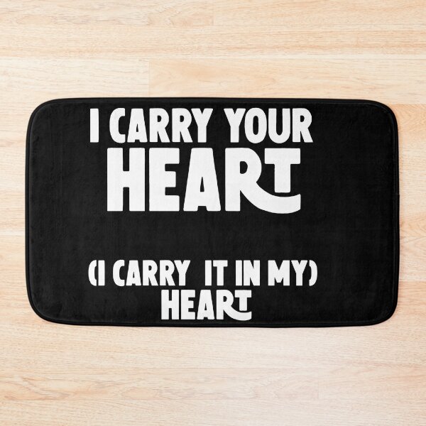 Item preview,  valentine's day gifts ,I carry your heart in my heart  designed and sold by M Mariatique.