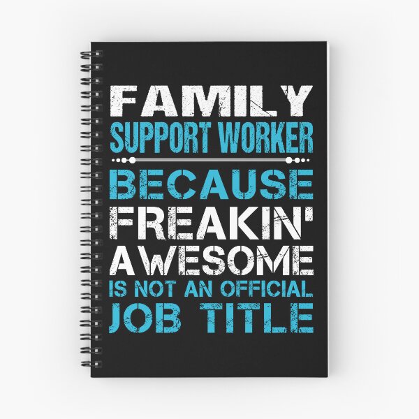 Item preview, Family Support Worker T Shirt - Freaking Awesome Job Gift Item Tee designed and sold by oetate4774.