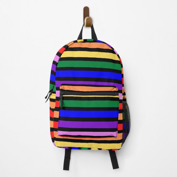 Item preview,  Harlequins Rugby Rainbow Striped Classic Minimal Line Pattern designed and sold by SeemDev786.
