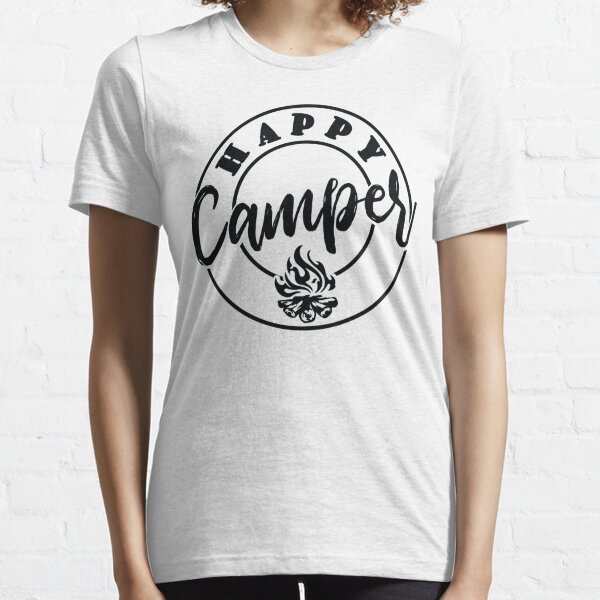 Happy Campers, Camping Outdoors Kids, T-shirt, Camping T-shirt, Happy Camper, Camper, Camping Shirt, Camping Crew T-shirt, Happy Adventurer  Essential T-Shirt