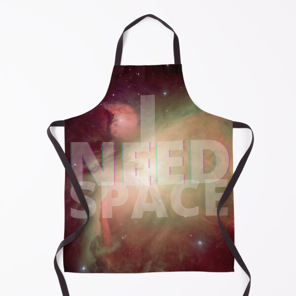 Item preview, I Need Space - Red, Green Galaxy designed and sold by Quirkdom.
