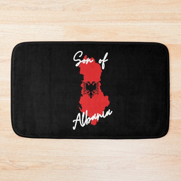 Item preview, Son of Albania Map Flag designed and sold by NovawayDirect.