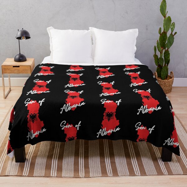 Item preview, Son of Albania Map Flag designed and sold by NovawayDirect.