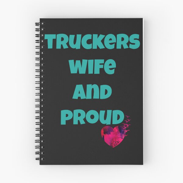 Item preview, Truckers wife and proud designed and sold by Areashor.
