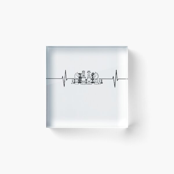 Item preview, Chess Heartbeat designed and sold by ChessPoker.