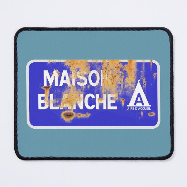 Item preview, Le Mans Maison Blanche Campsite Sign designed and sold by RedFirecracker.