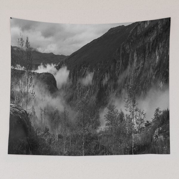 Item preview, View of forest at Odda, Norway designed and sold by NewPrint.