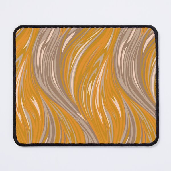 Item preview, ocher waves designed and sold by Adeodunfaart.
