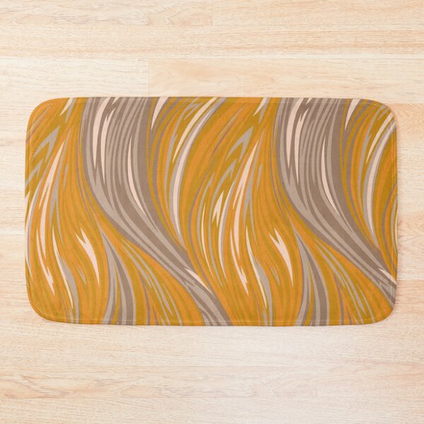 Item preview, ocher waves designed and sold by Adeodunfaart.