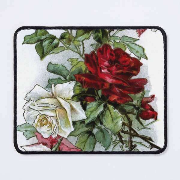 Item preview, Vintage Roses Red Floral designed and sold by SaraValor.