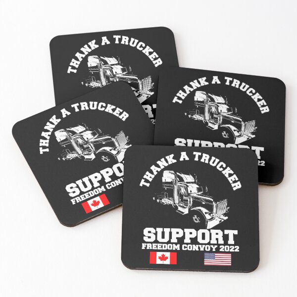 Item preview, Freedom Convoy 2022 In Support of Canadien & USA Truckers designed and sold by CharJens.