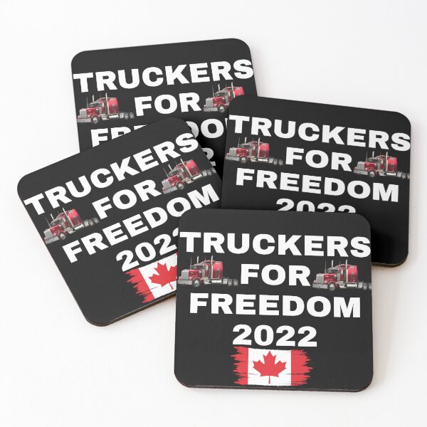 Item preview, Truckers for Freedom Canada Trudeau Support Convoy designed and sold by Angees.