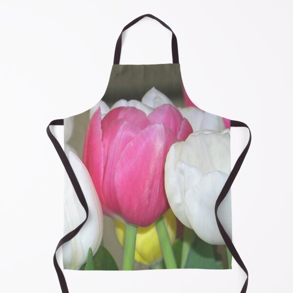 Item preview, We Can Grow Tulips Pink and White Tulips designed and sold by Jenie Yolland.