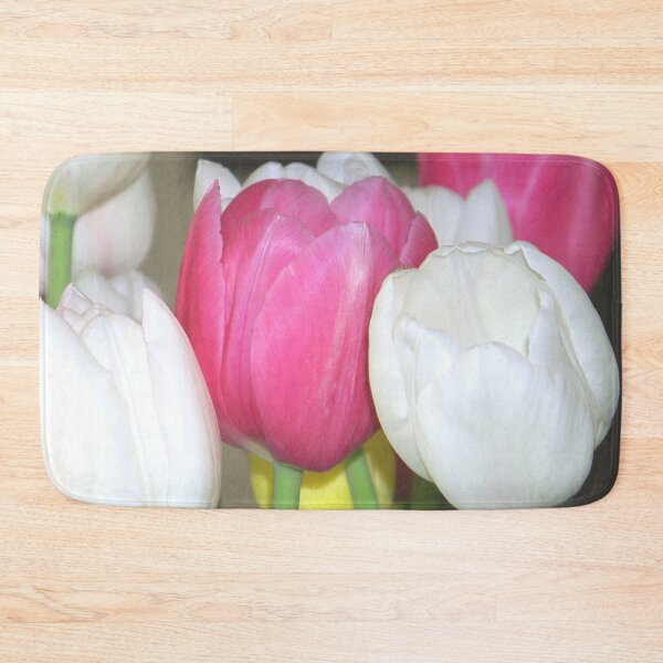Item preview, We Can Grow Tulips Pink and White Tulips designed and sold by Jenie Yolland.
