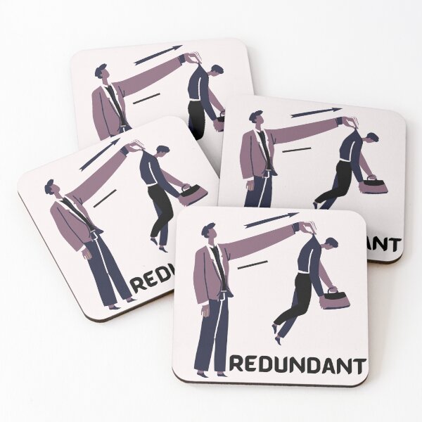 Item preview, Redundant Minimalistic Department Of Redundancy designed and sold by DigitalSantino.
