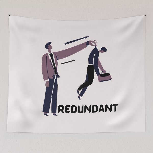 Item preview, Redundant Minimalistic Department Of Redundancy designed and sold by DigitalSantino.