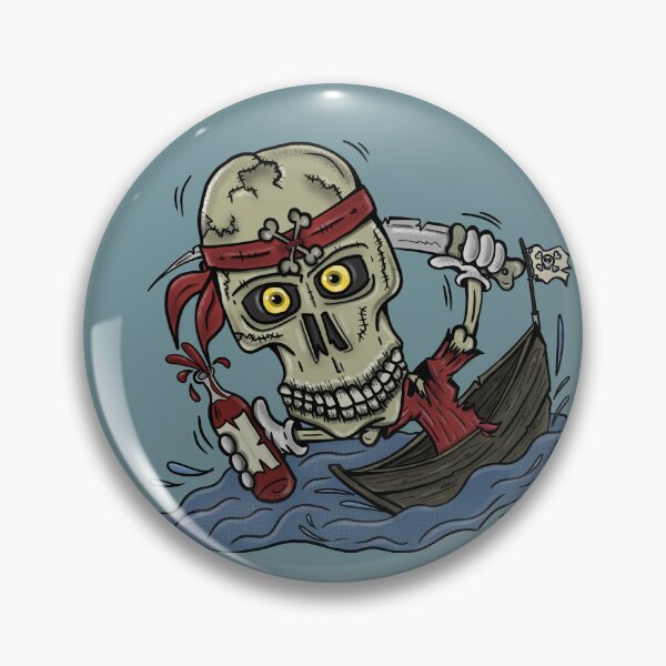 Item preview, Skeleton pirate designed and sold by Roland Láris.