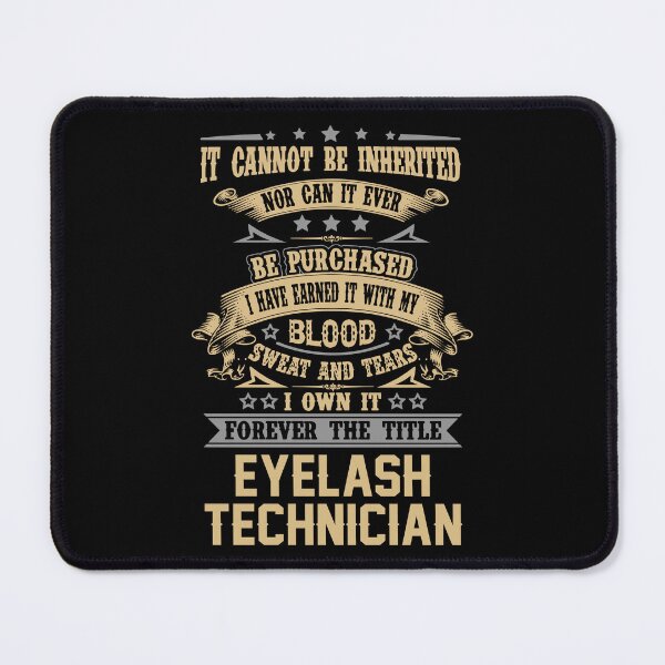 Item preview, Eyelash Technician T Shirt - Forever The Title Job Gift Item Tee designed and sold by celiagomez456.