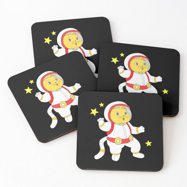 Item preview, catstronaut paying with stars designed and sold by Fine Art California.