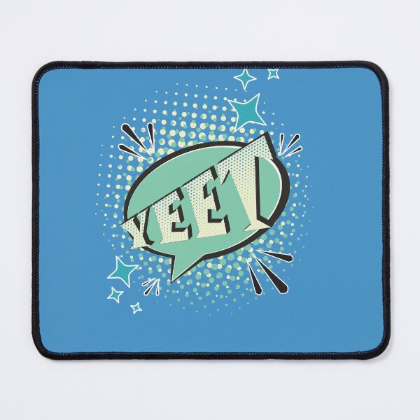 Item preview, YEET Comic Speech Bubble Funny Meme Blues designed and sold by Missing In Art.