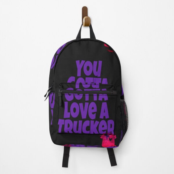 Item preview, You gotta love a trucker with cute cat and heart designed and sold by Areashor.