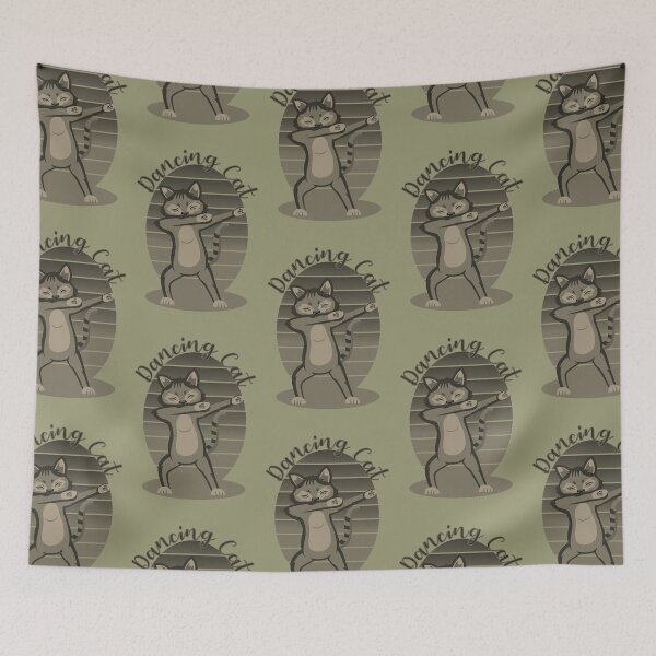 Item preview, Dancing Cat - Cat Is Dancing - Funny cat Dancing - Cute Cat - Cat loves Dancing - Cat lovers designed and sold by designerpriti.