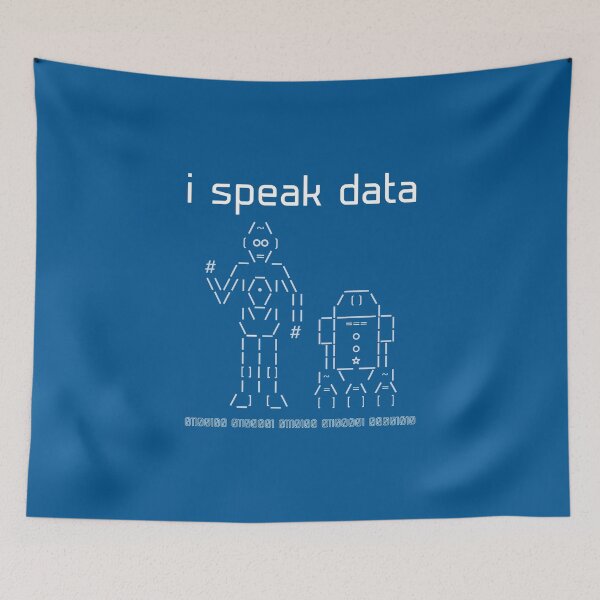 Item preview, i speak data too designed and sold by PrairieGrouse.