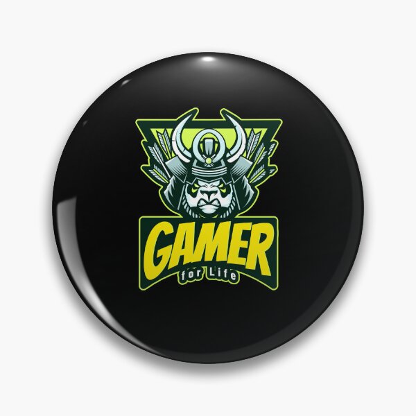 Item preview, Gamer for Life with Panda Samurai designed and sold by PRIVARSHU.