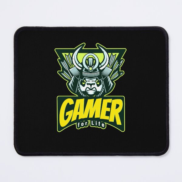 Item preview, Gamer for Life with Panda Samurai designed and sold by PRIVARSHU.