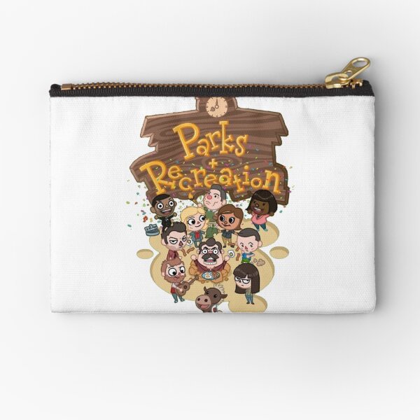 Parks & Rec Zipper Pouch