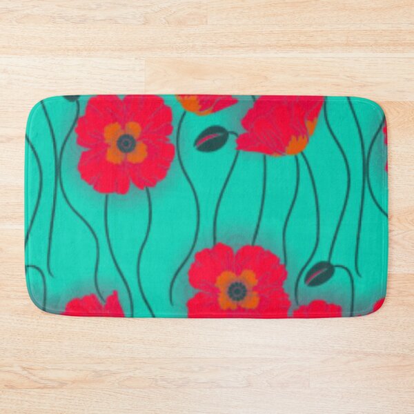 Item preview, red flowers designed and sold by Adeodunfaart.