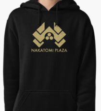 A distressed version of the Nakatomi Plaza symbol Pullover Hoodie