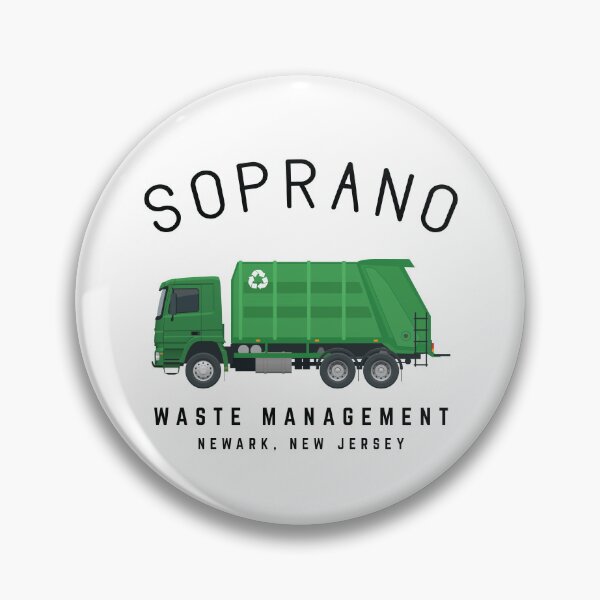 Artikelvorschau, Sopran Waste Management Newark New Jersey entworfen und verkauft von The Junto Shop.