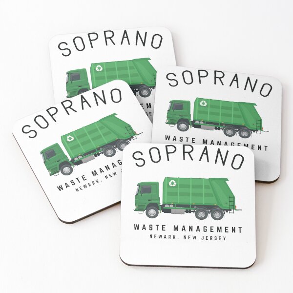 Item preview, Soprano Waste Management Newark New Jersey designed and sold by The Junto Shop.