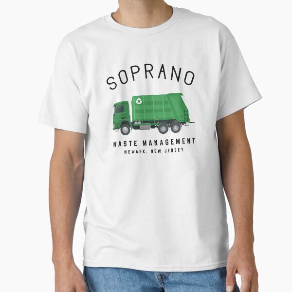 Vista previa del artículo con la obra «Soprano Waste Management Newark Nueva Jersey», diseñado y vendido por The Junto Shop.