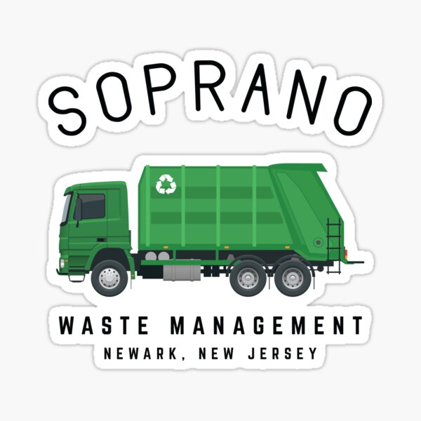 Artikel-Vorschau von Sopran Waste Management Newark New Jersey, designt und verkauft von The Junto Shop.