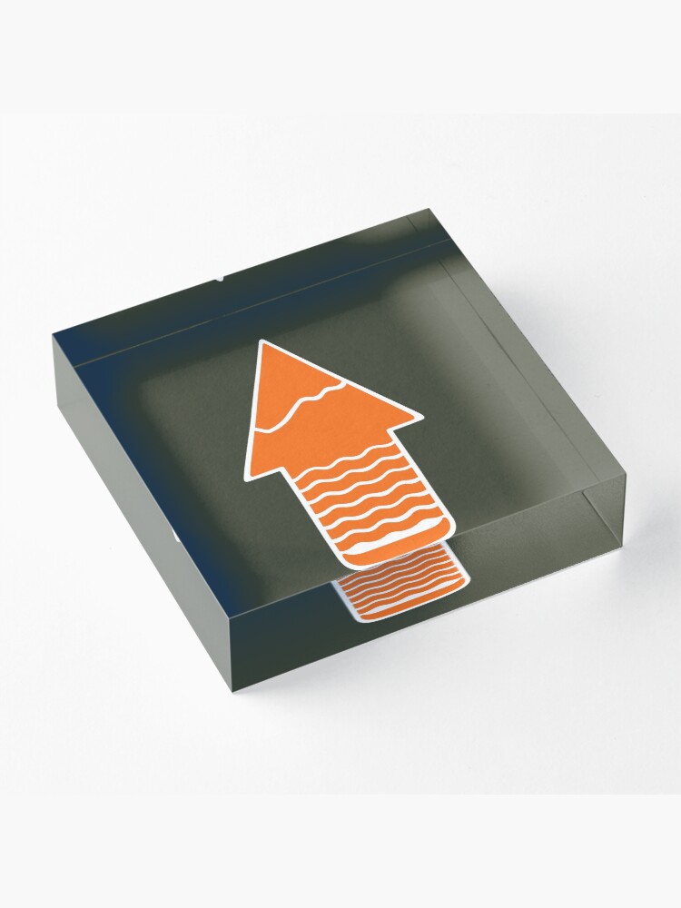 Alternate view of TAKE A HIKE Acrylic Block