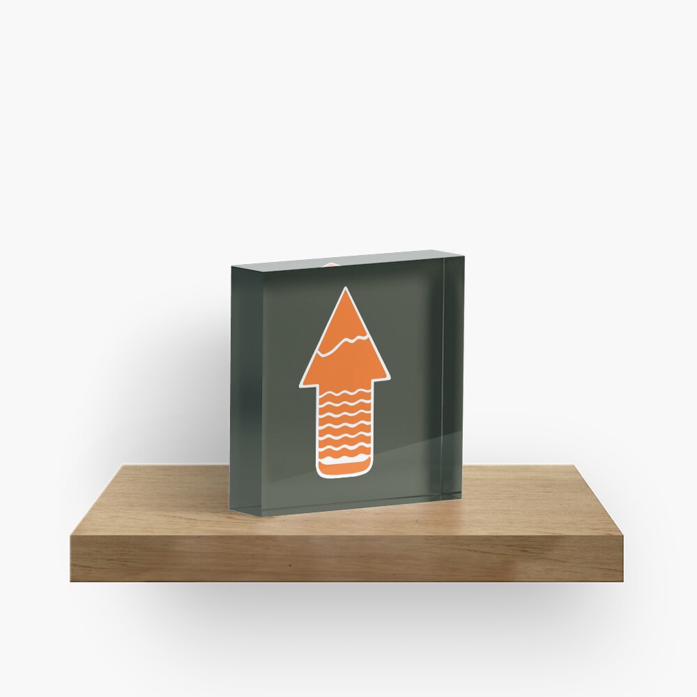TAKE A HIKE Acrylic Block