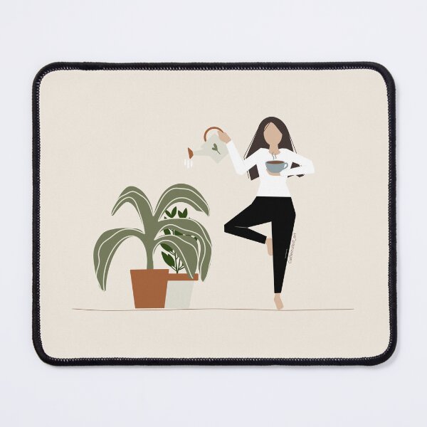 Item preview, Coffee Plants Yoga designed and sold by IshwariHakari.