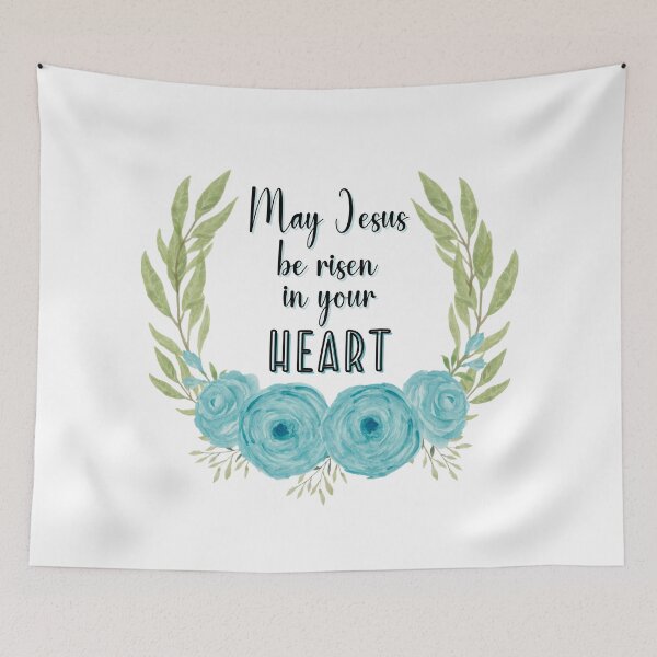 Item preview, May Jesus Be Risen In Your Heart - Easter Christian Gift designed and sold by CommittedGrace.