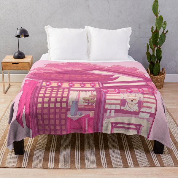 Item preview, Copy of The shiba inu sakura house (pink background) designed and sold by MinimalAnGo.
