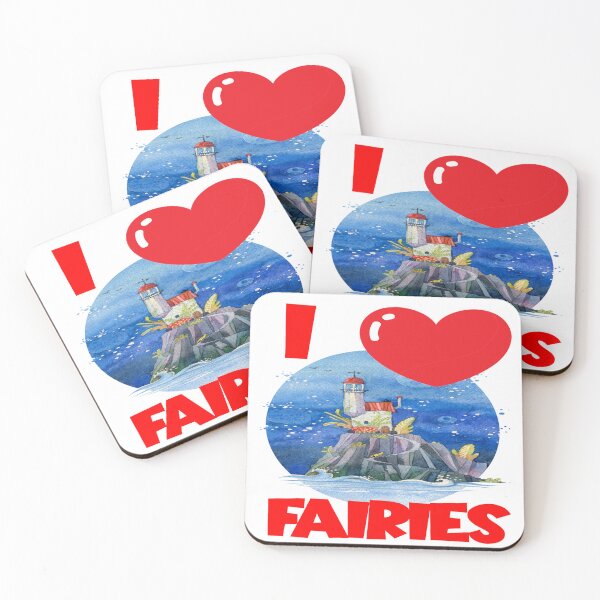 Item preview, I Love fairies - Fairy Lighthouses designed and sold by davidmurtagh.