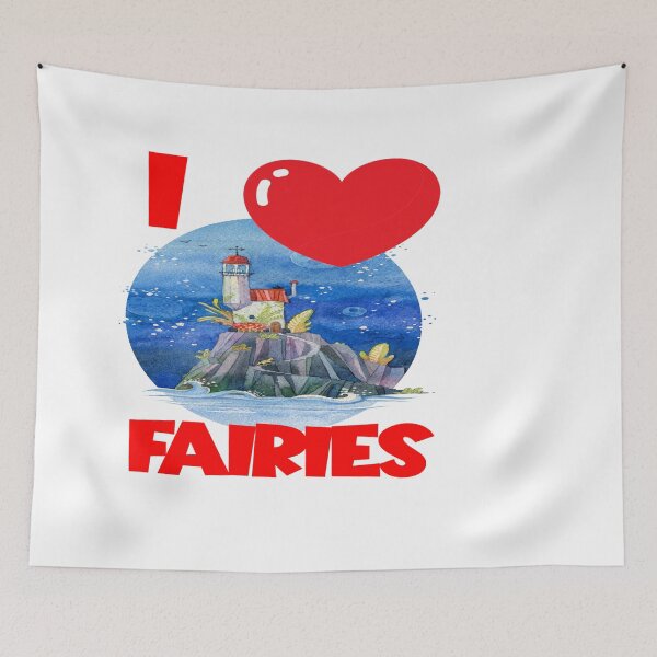 Item preview, I Love fairies - Fairy Lighthouses designed and sold by davidmurtagh.