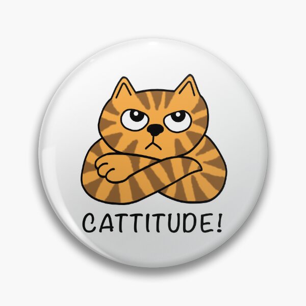 Item preview, Cattitude! designed and sold by Scat the cat.