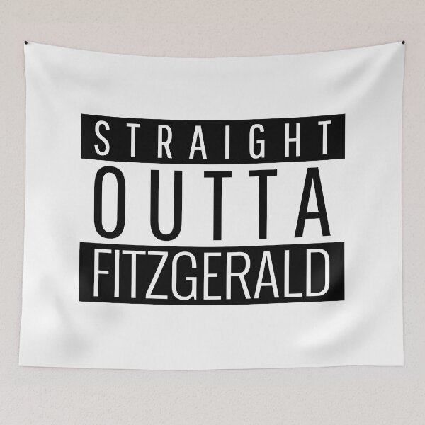 Item preview, Straight Outta Fitzgerald Georgia Fitzgerald GA designed and sold by Teelogic.