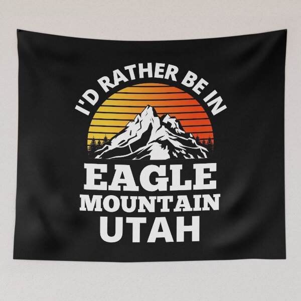 Item preview, I'd Rather Be In Eagle Mountain Utah Mountain Climbing designed and sold by RGRamsey.