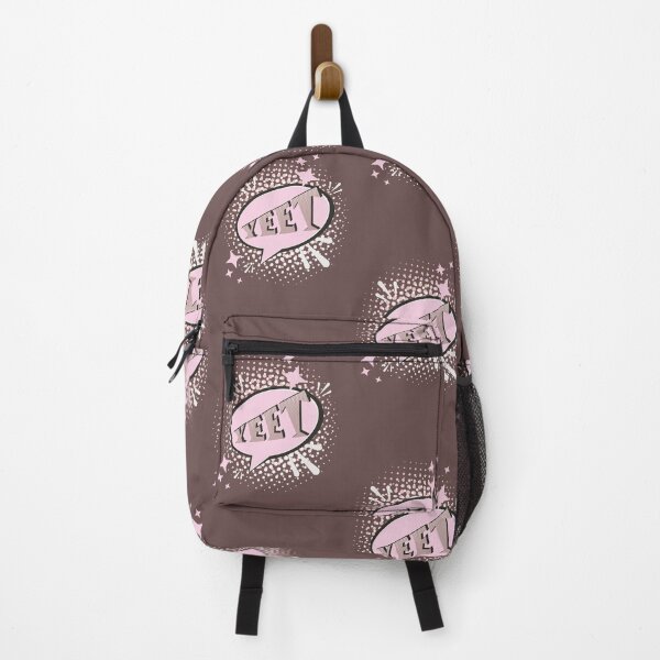 Item preview, YEET Comic Speech Bubble Funny Meme Brown and Pink designed and sold by Missing In Art.