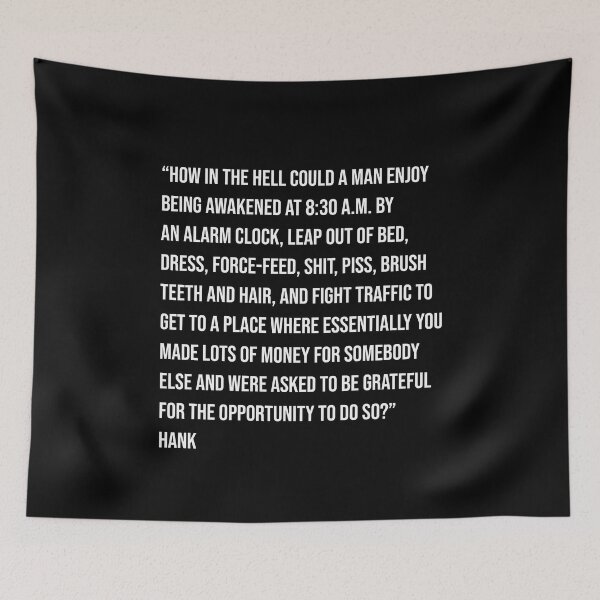Item preview, How in the hell - Bukowski designed and sold by BrixtonWords.