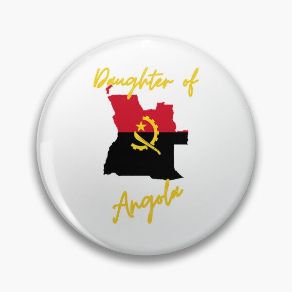 Item preview, Daughter of Angola Map Flag designed and sold by NovawayDirect.