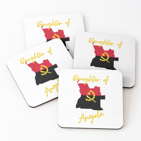 Item preview, Daughter of Angola Map Flag designed and sold by NovawayDirect.